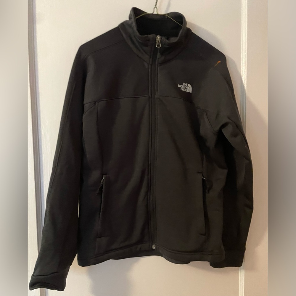 The North Face Black Full-Zip Softshell Jacket